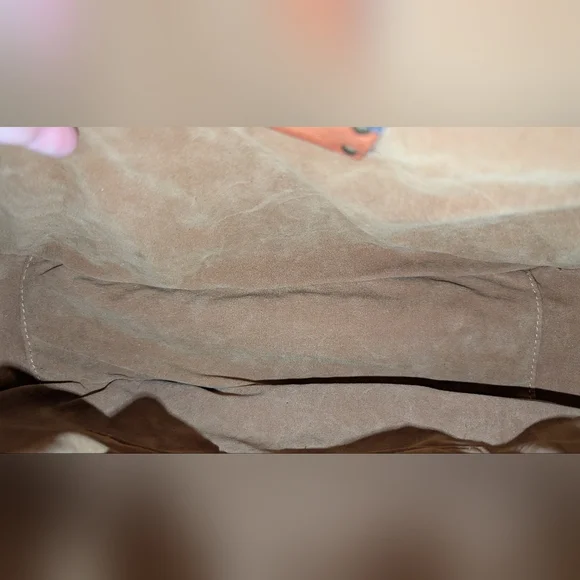 Patricia Nash Heritage Cadiz Leather Satchel Crossbody Bag VGUC Brown - Picture 11 of 14